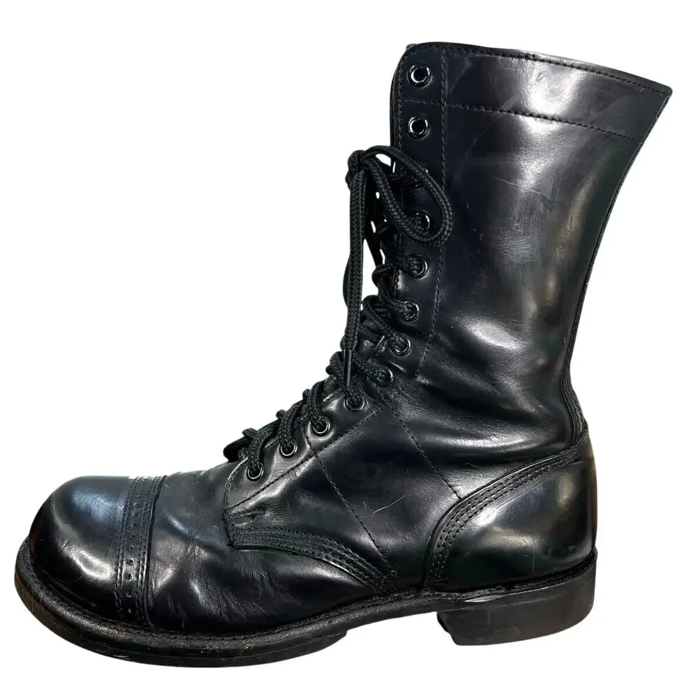 Corcoran Men’s 1500 Jump Boot Black Leather Combat Boots Size US 10 D
